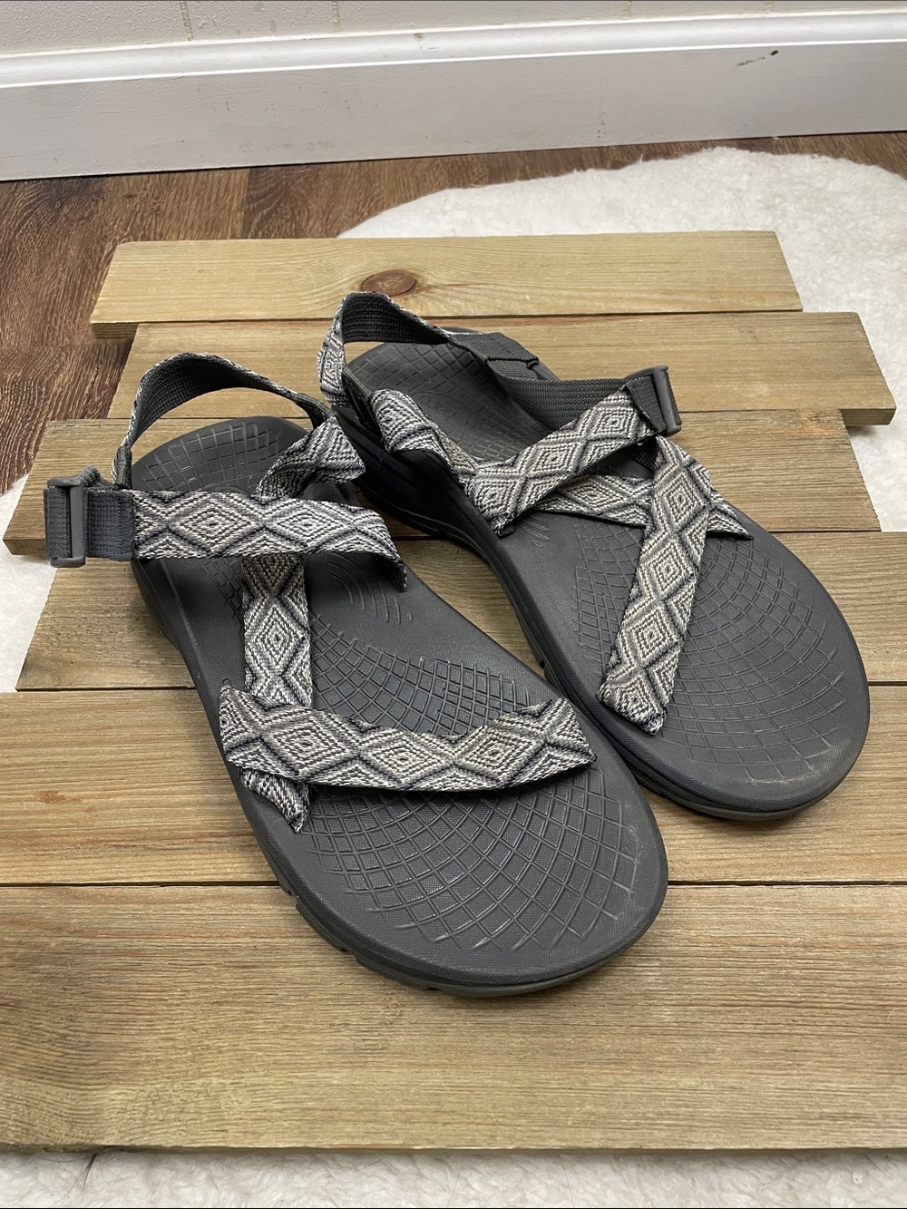 Chaco Men's Z/Volv Sandals - Lead Grey
